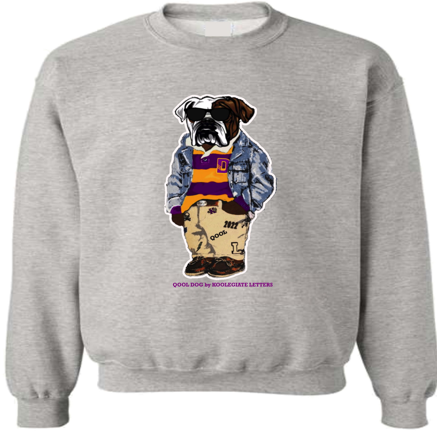 (3) QOOL DOG SWEATSHIRT (Large Image)
