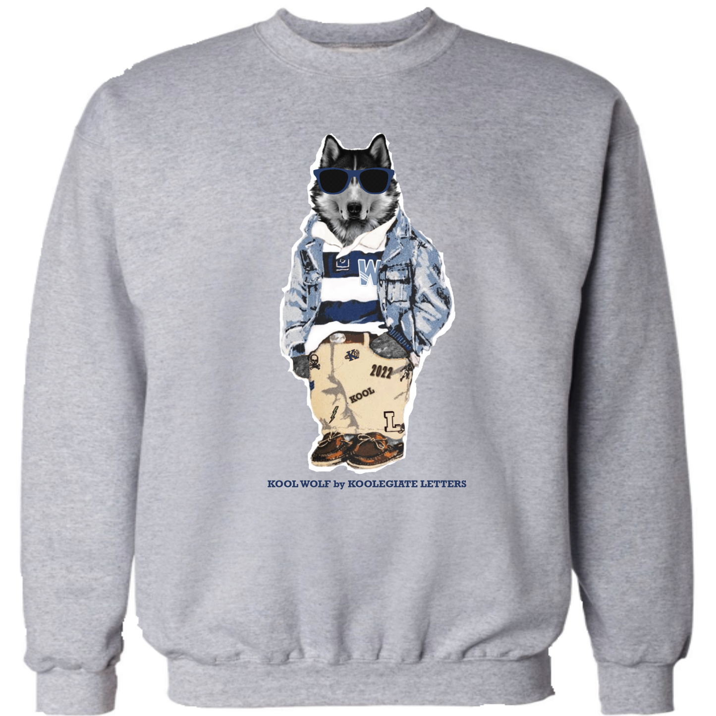 (4) KOOL WOLF SWEATSHIRT (Large Image)