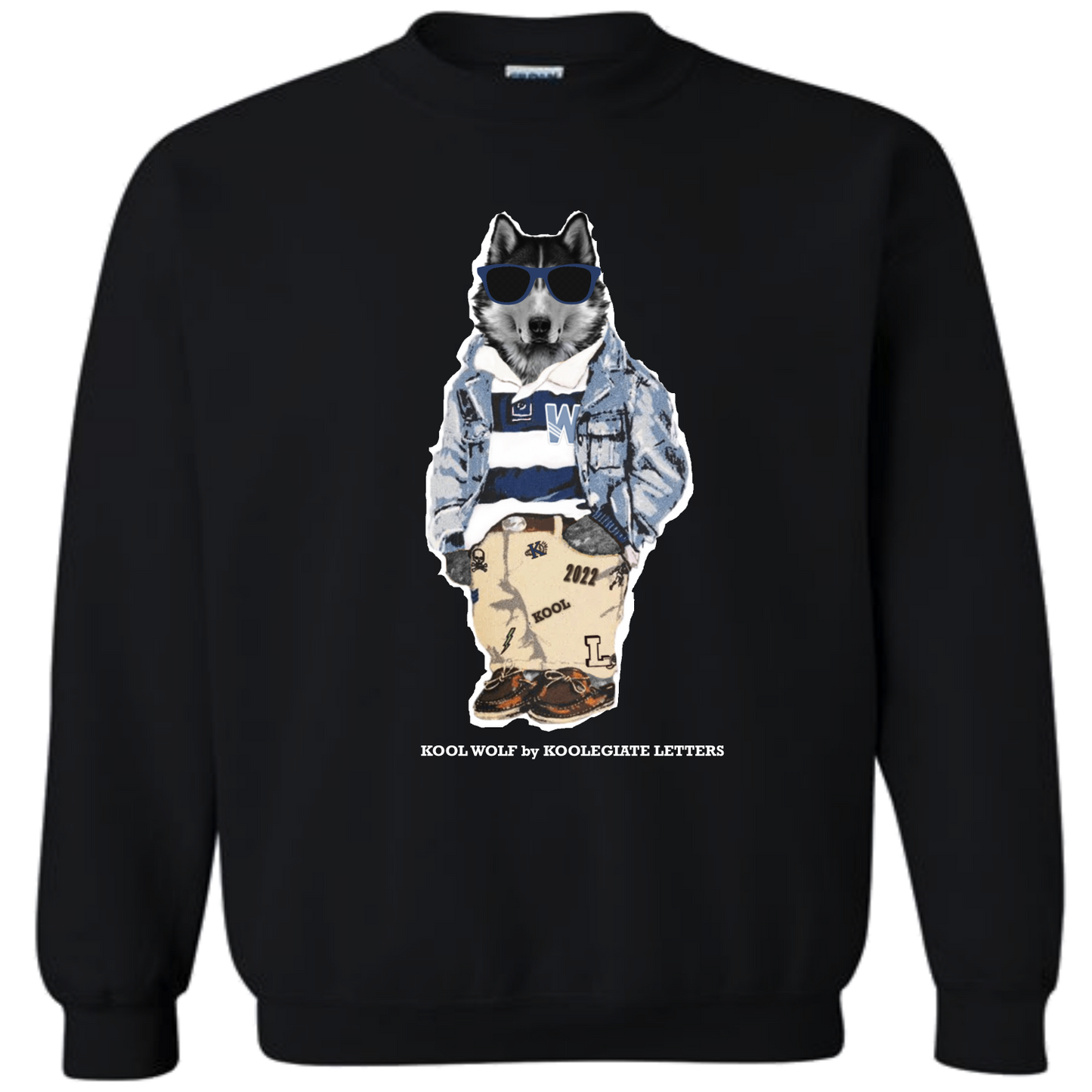 (4) KOOL WOLF SWEATSHIRT (Large Image)