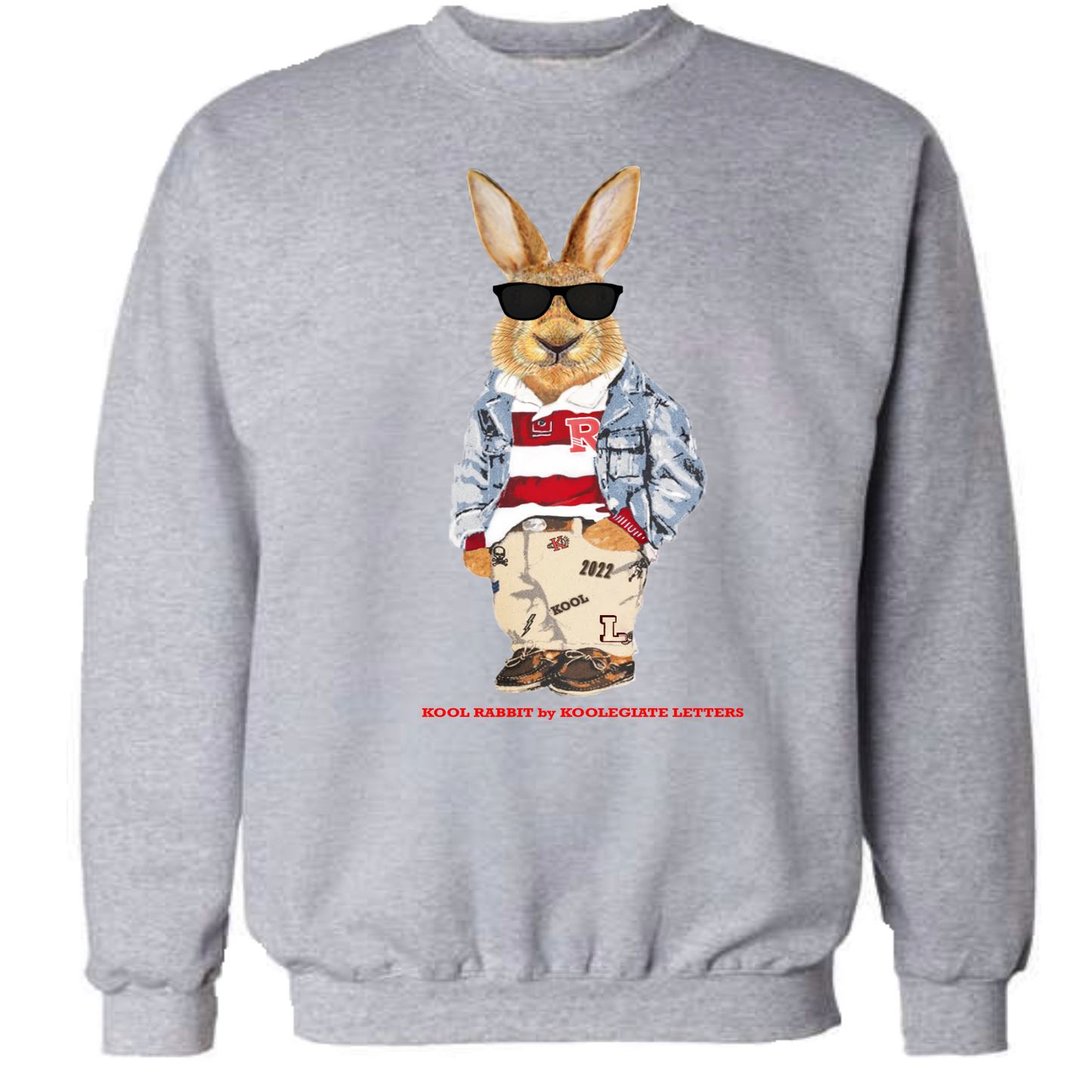 (2) KOOL RABBIT SWEATSHIRT (Large Image)