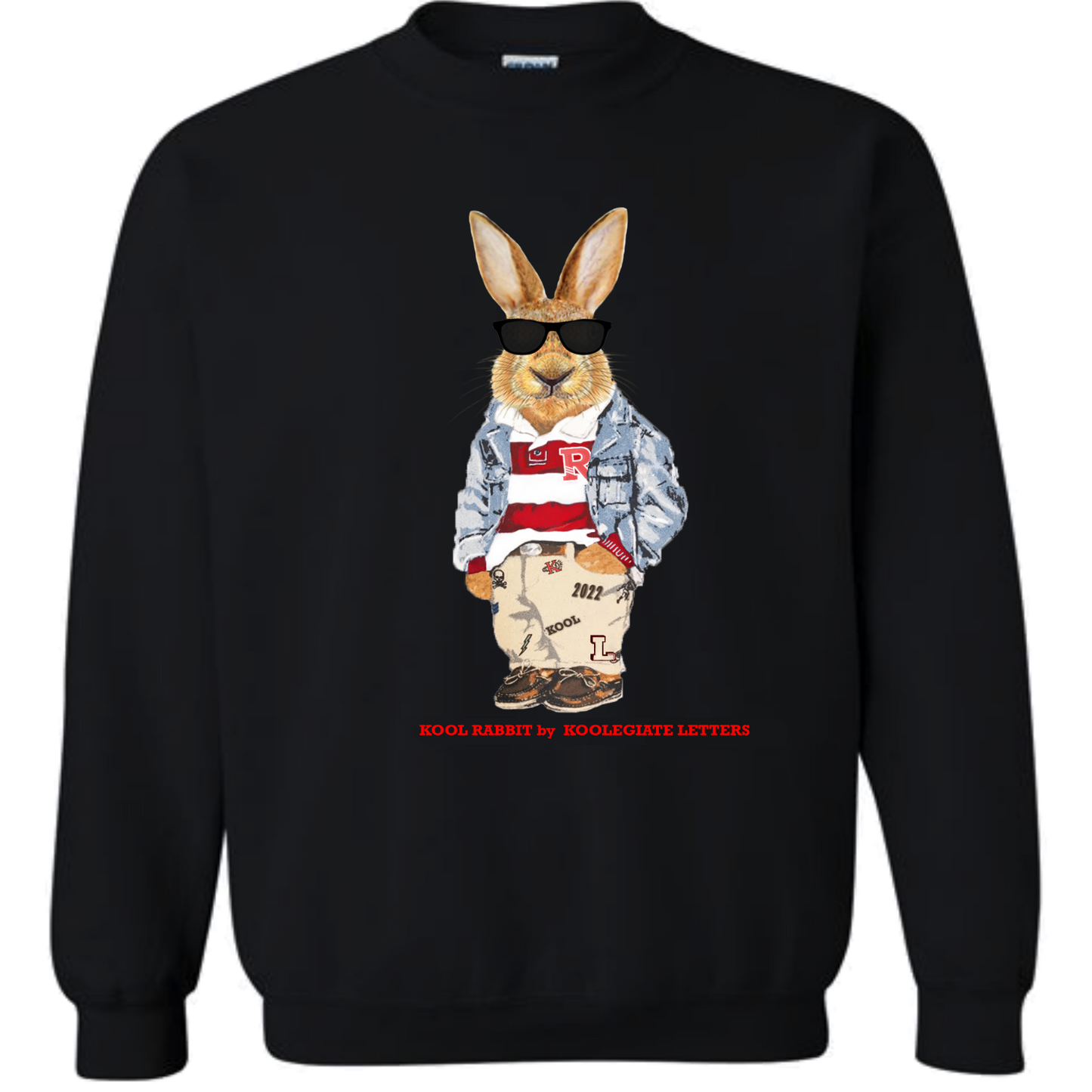 (2) KOOL RABBIT SWEATSHIRT (Large Image)
